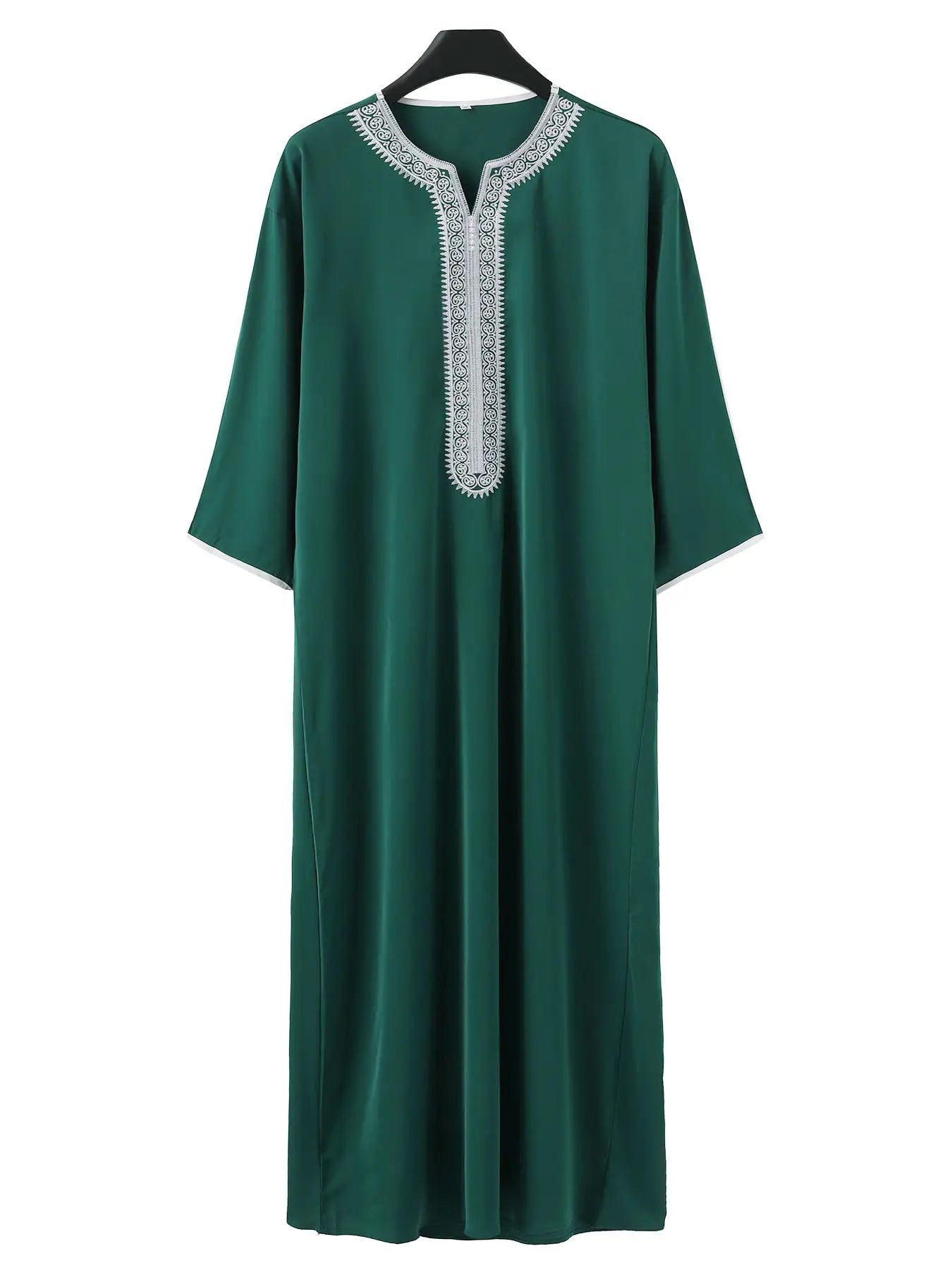 Minimalist Men's Casual Kurta Green