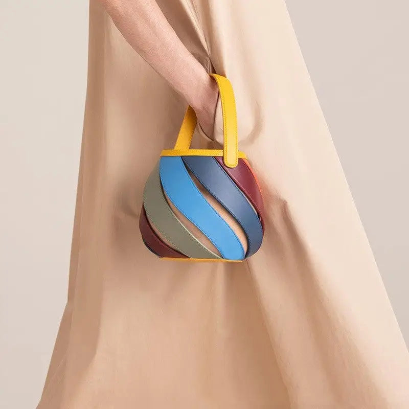 Quilted Bucket Handbag | Crossbody Side Bag for Women - bucket handbag, quilted bucket, crossbody bags, diamond