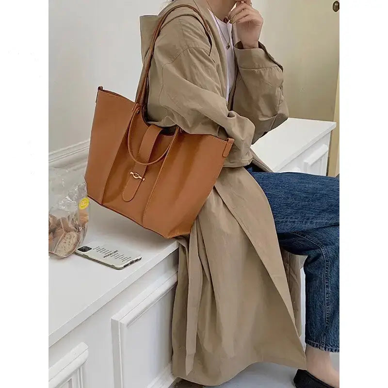 Genuine Leather Work Bag | Wholesale & Retail Office Tote - genuine leather, work bag, retail office tote, large