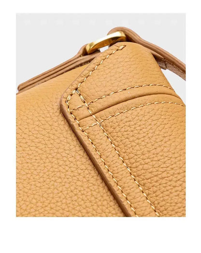 Genuine Leather Sling Bag | Cowhide Crossbody Handbag - sling bag, leather crossbody, sling, genuine